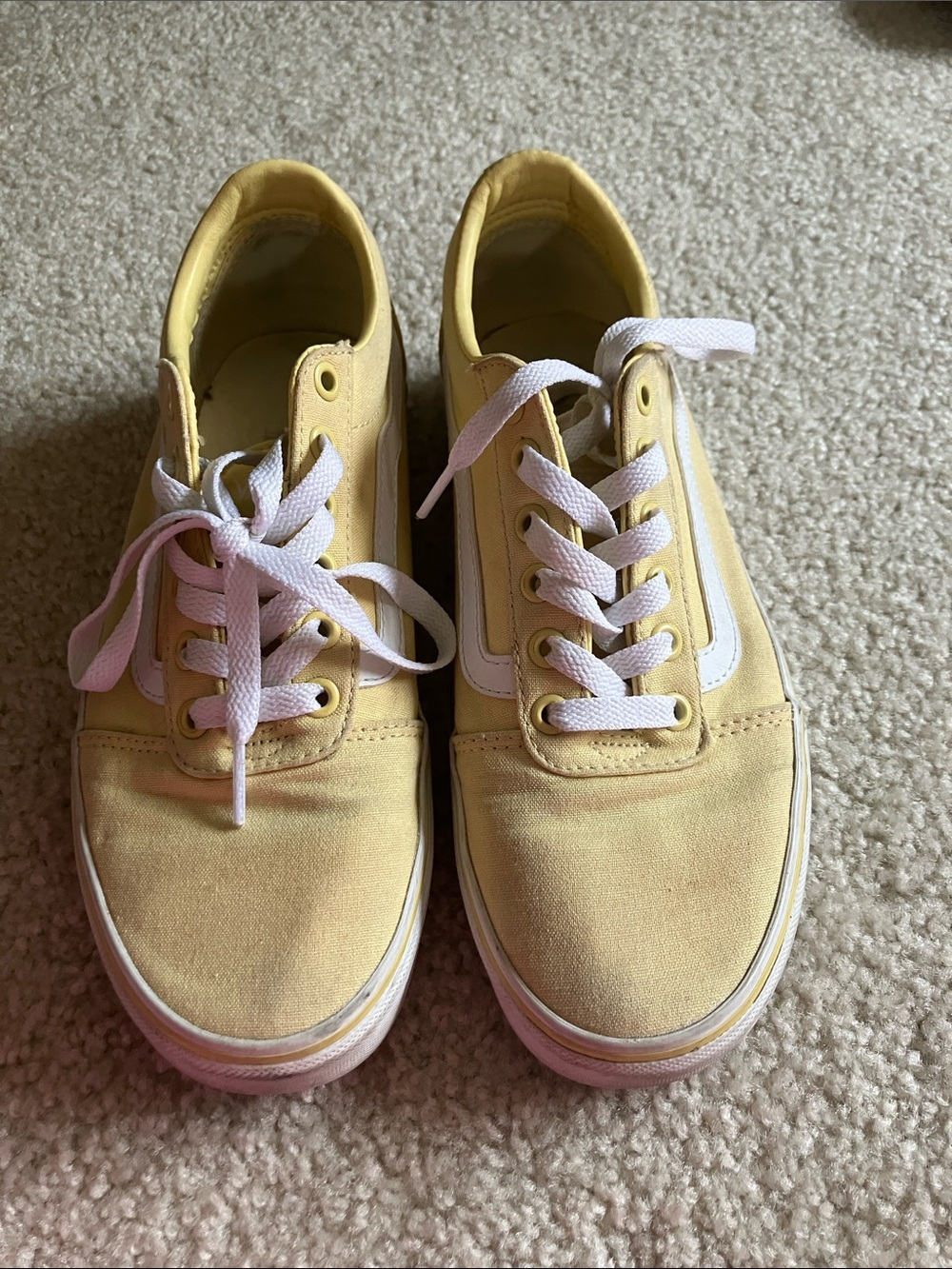 Classic Vans | Women's | Pineapple/Yellow